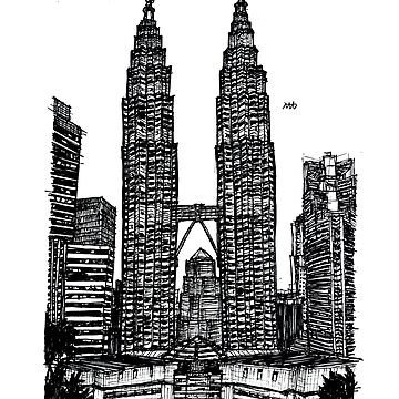 Petronas Twin Towers Spiral Notebooks for Sale - Pixels