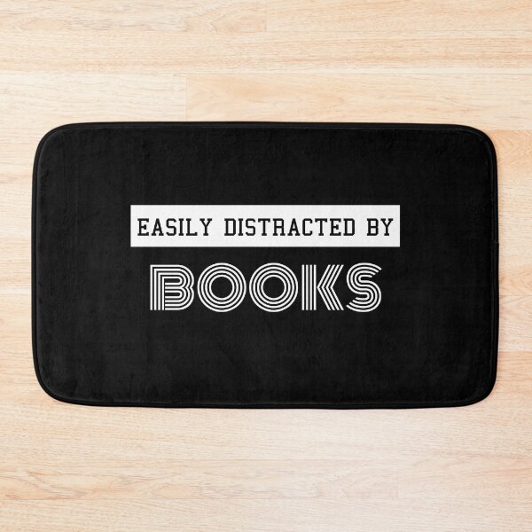 Item preview, Easily Distracted By Books Funny Design designed and sold by sherwinc.