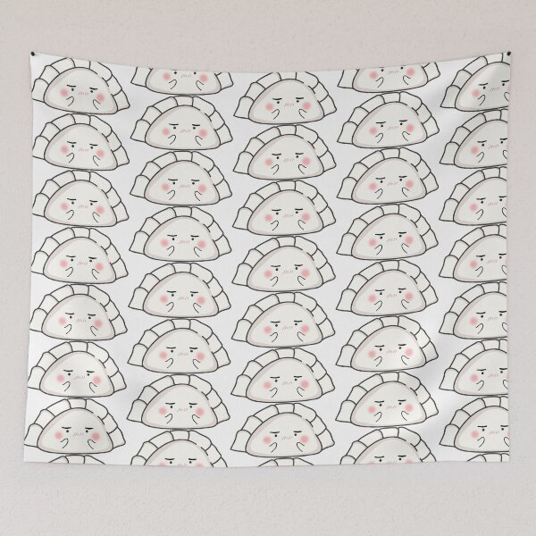 Item preview, Dumpling Potsticker Chibi Anime designed and sold by bookerlof.