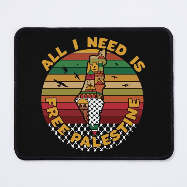 Item preview, All I Need Is Free Palestine, Palestine Map Kufiya Holy Land Freedom Solidarity Design - Lght designed and sold by Hurriyyatee.