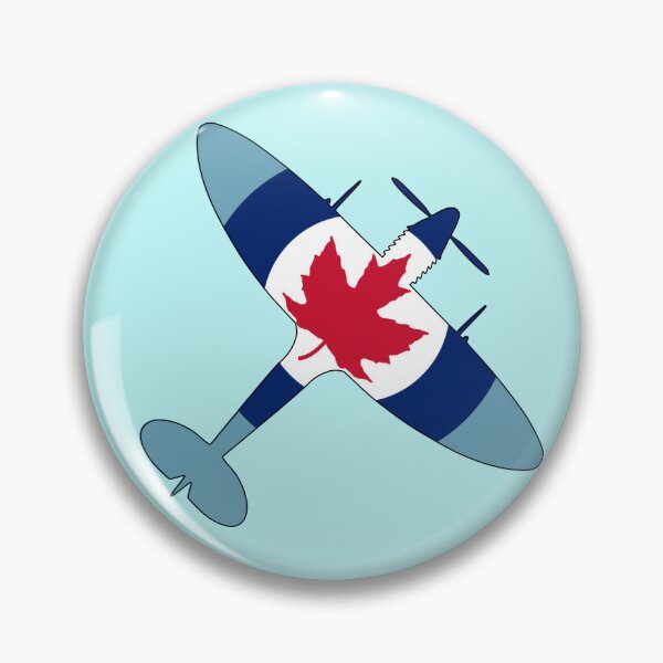 Artikelvorschau, RCAF Roundel Spitfire-Silhouette entworfen und verkauft von SpitfireLew.