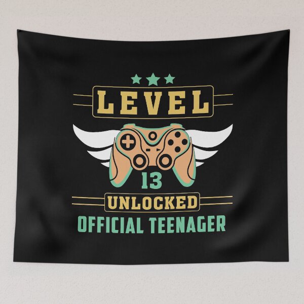 Item preview, Level 13 Unlocked Official Teenager designed and sold by Joxxio.