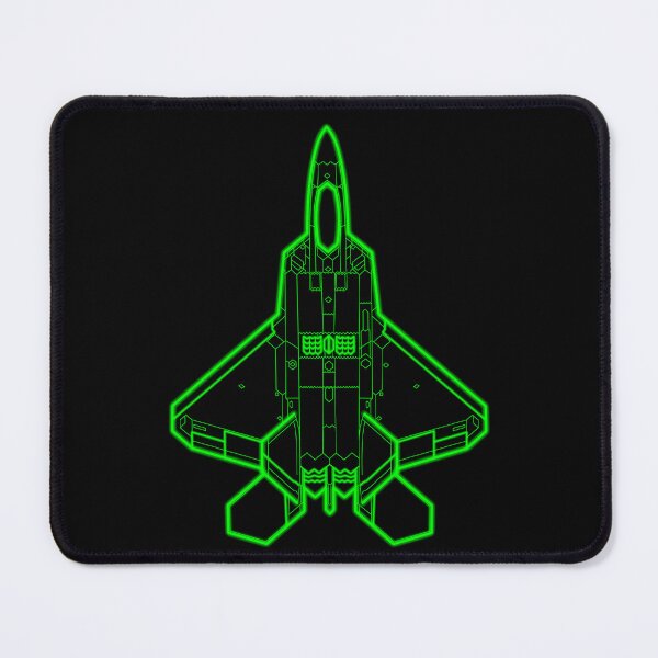 Item preview, Lockheed Martin F-22 Raptor - Green Lines - Glare designed and sold by FighterStyle.
