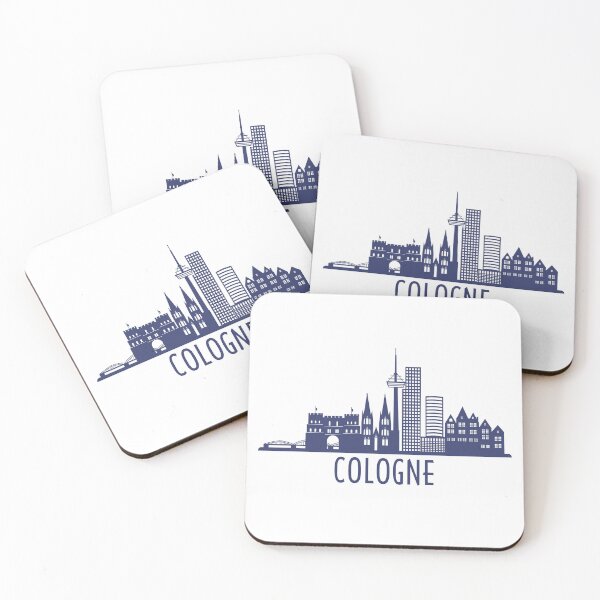 Item preview, Cologne Skyline designed and sold by patternprint1.