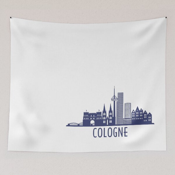 Item preview, Cologne Skyline designed and sold by patternprint1.
