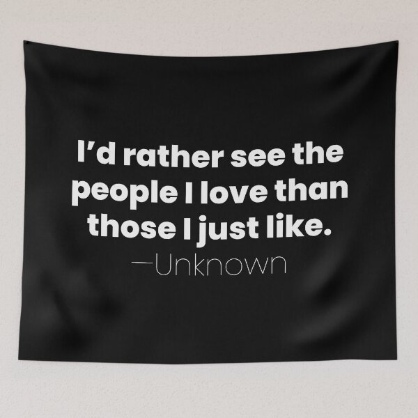 Item preview, The People I Love, Unknown Introvert Quote designed and sold by MariosNydras.