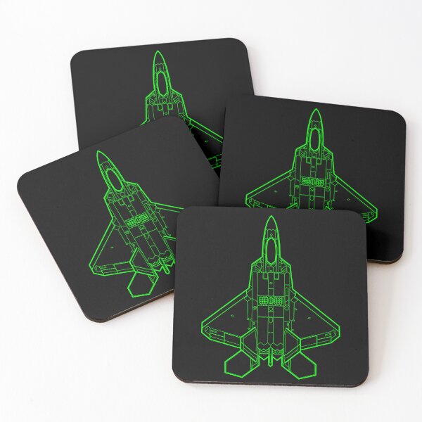 Item preview, Lockheed Martin F-22 Raptor - Green Lines designed and sold by FighterStyle.