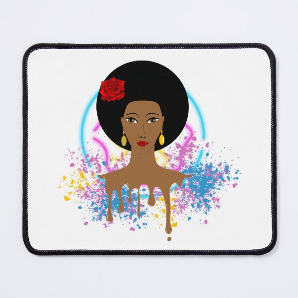 Item preview, Dripping woman head with paint splash design designed and sold by seelya83.