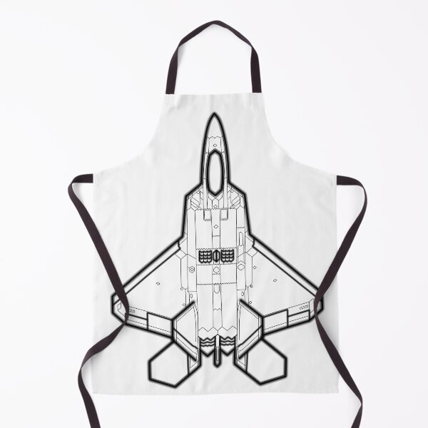 Item preview, Lockheed Martin F-22 Raptor - Black Lines designed and sold by FighterStyle.