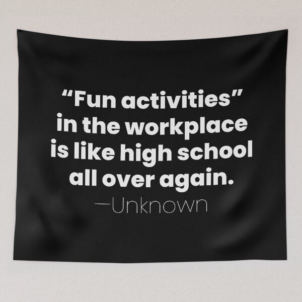 Item preview, Fun Activities in the Workplace, Unknown Introvert Quote designed and sold by MariosNydras.