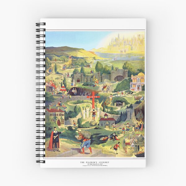 Item preview, The Pilgrims Journey to the Celestial City - Mrs Gawin Kirkham designed and sold by Pictures With A Message.
