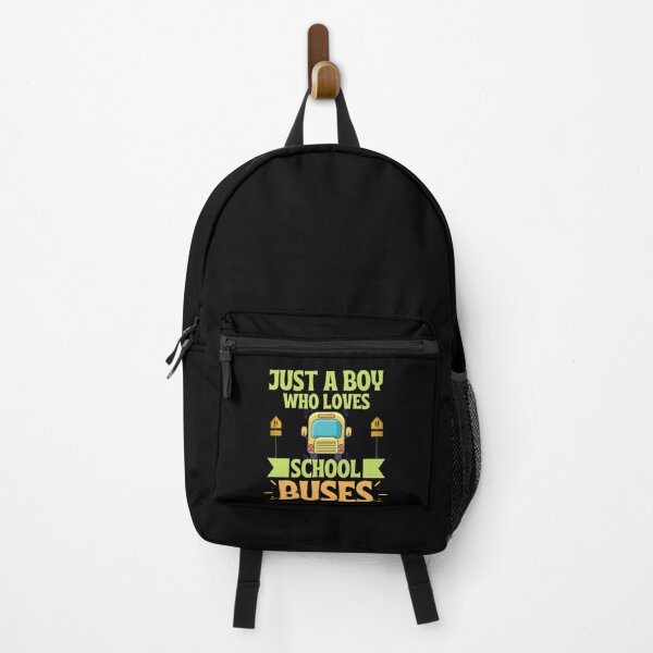Item preview, Just A Boy Who Loves School Buses Funny Back To School For Kids designed and sold by chetan786.