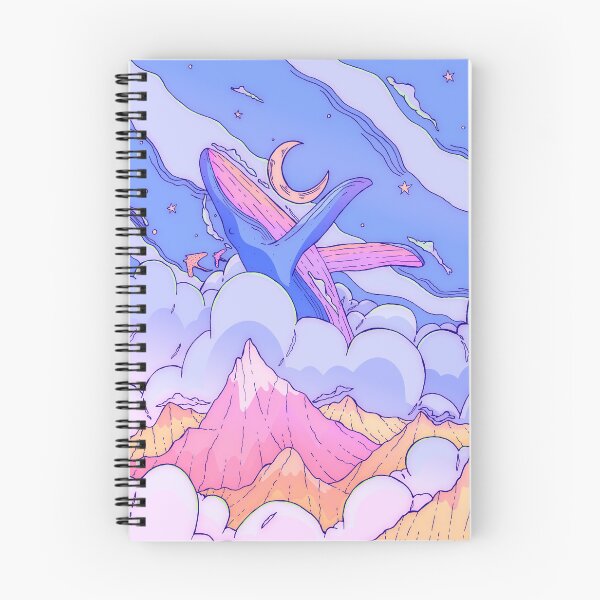 Item preview, Sky whale designed and sold by Swadeillustrations.