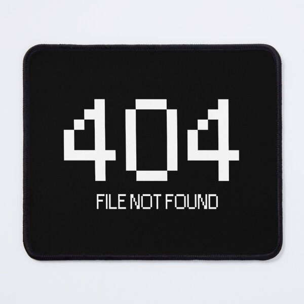 Item preview, File Not Found 404 designed and sold by NerdCulture.