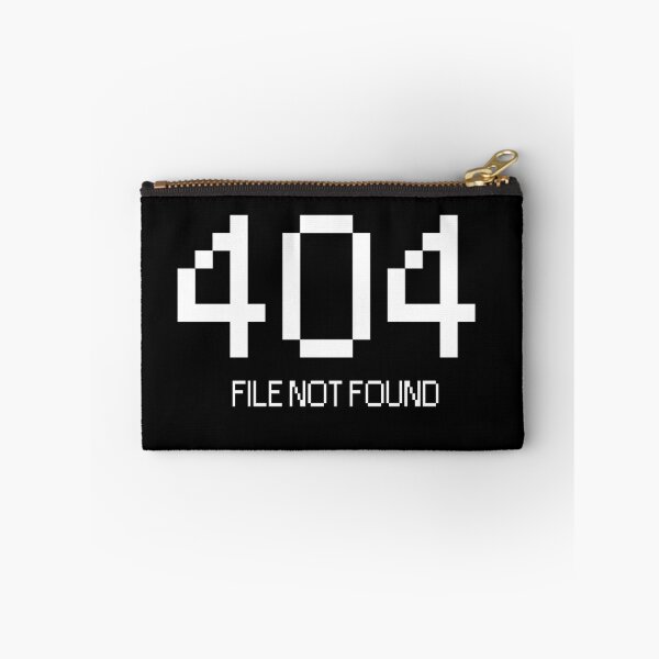 Item preview, File Not Found 404 designed and sold by NerdCulture.