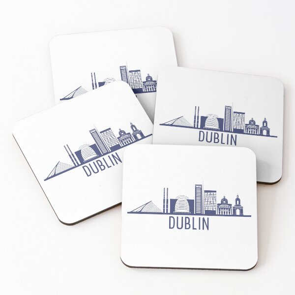 Artikelvorschau, Dublin-Skyline entworfen und verkauft von patternprint1.