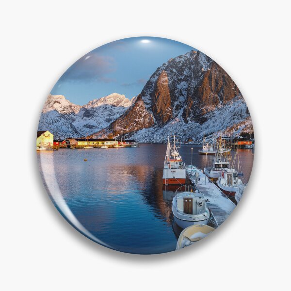 Item preview, Fishing Fleet at Hamnoy designed and sold by John Dekker.