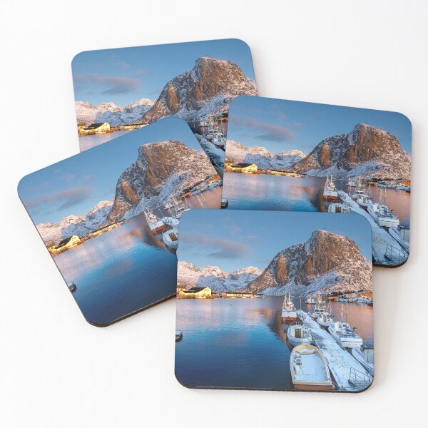 Item preview, Fishing Fleet at Hamnoy designed and sold by John Dekker.
