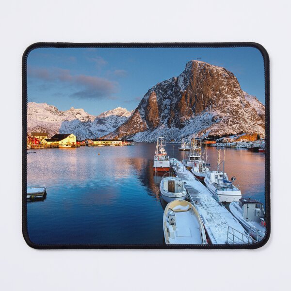 Item preview, Fishing Fleet at Hamnoy designed and sold by John Dekker.