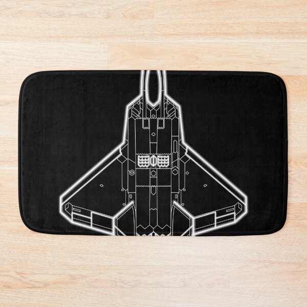 Item preview, Lockheed Martin F-22 Raptor - White Lines Glare designed and sold by FighterStyle.