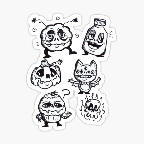 Sharpie Monster_54220 Sticker