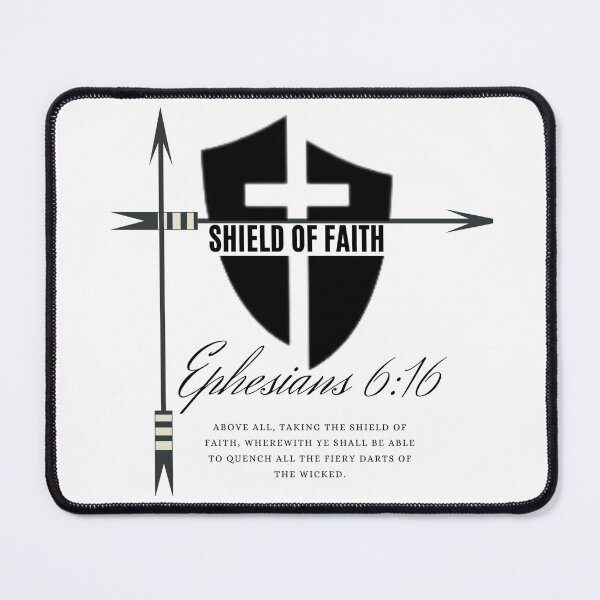 Item preview, SHIELD OF FAITH Ephesians 6:16 - Christian t-shirt, sweatshirt, hoodie, youth, women's etc. designed and sold by Brent Horton.