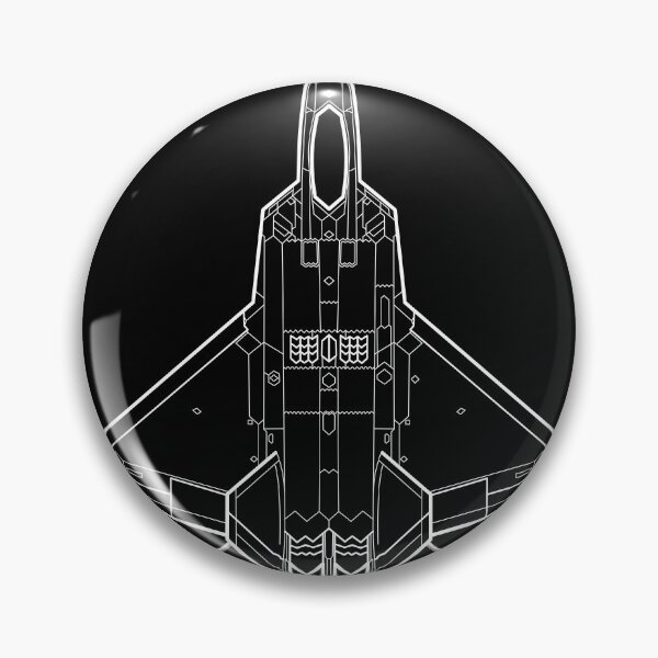 Item preview, Lockheed Martin F-22 Raptor - White Lines designed and sold by FighterStyle.