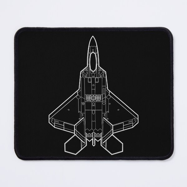 Item preview, Lockheed Martin F-22 Raptor - White Lines designed and sold by FighterStyle.