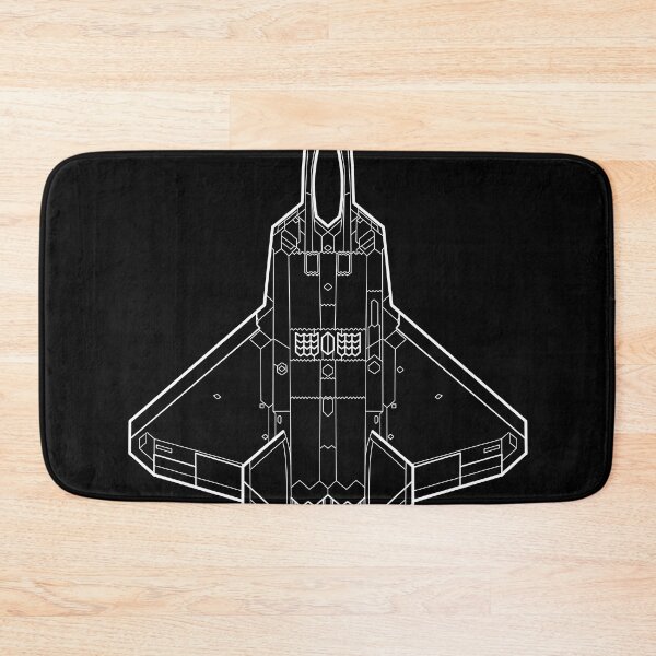 Item preview, Lockheed Martin F-22 Raptor - White Lines designed and sold by FighterStyle.