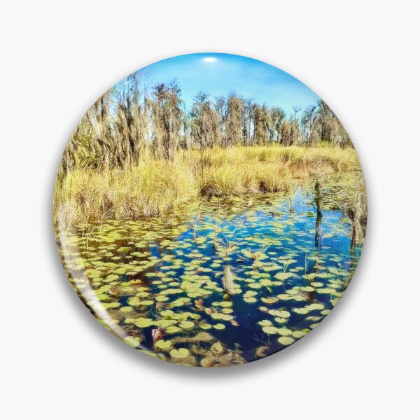 Item preview, Cypress Swamp and Lily Pads designed and sold by Pamela Storch.