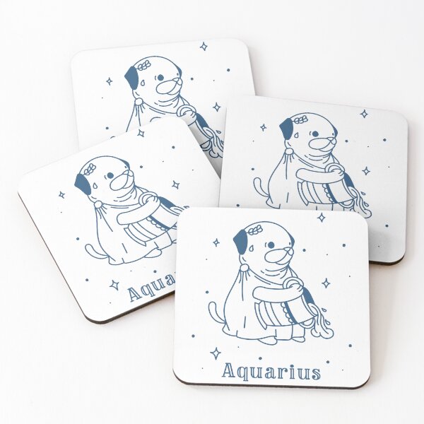 Item preview, puppy aquarius designed and sold by QuoteMeApp.