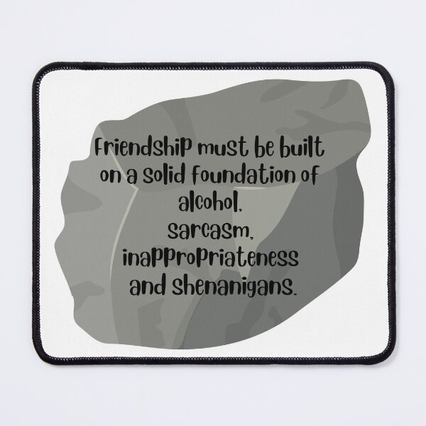 Item preview, Friendship Needs A Solid Foundation designed and sold by Kate Juergens.