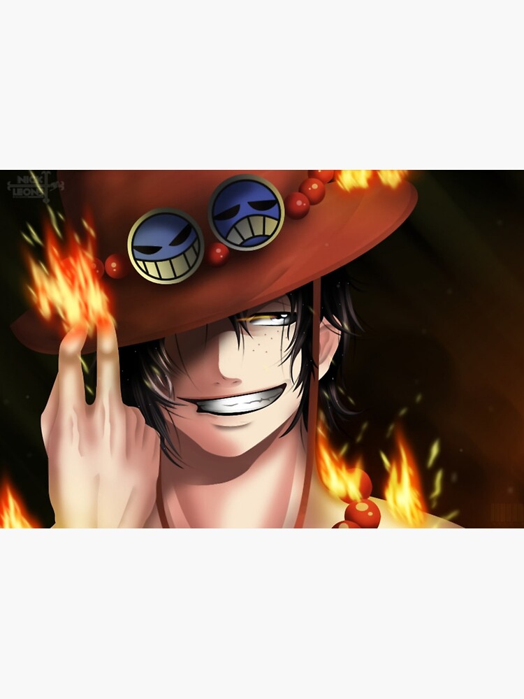 Thumbnail 2 of 2, Jigsaw Puzzle, Fire Fist Ace designed and sold by Dhinakaransk.