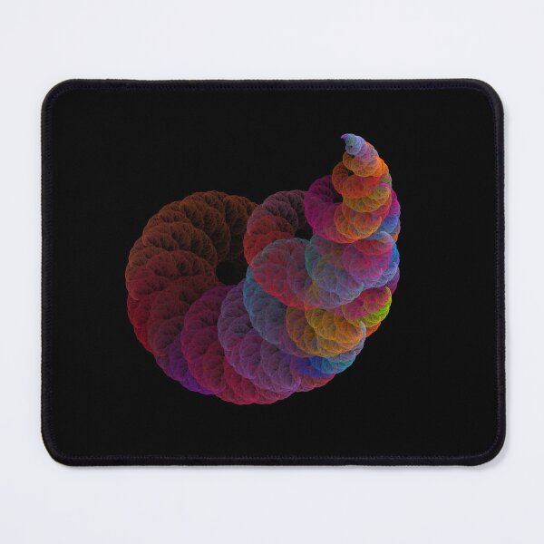 Item preview, Fractal spiral rainbow abstraction designed and sold by Julia Faranchuk.