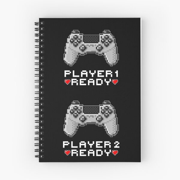 Item preview, Player 1 Player 2 Ready Sticker Pack, Valentines Gaming Couples designed and sold by FNStuff.