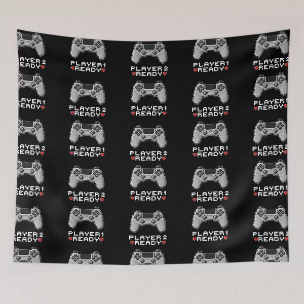 Item preview, Player 1 Player 2 Ready Sticker Pack, Valentines Gaming Couples designed and sold by FNStuff.