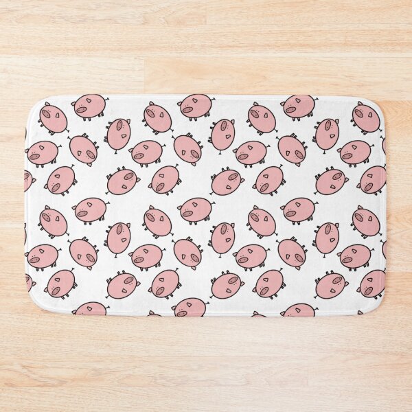 Item preview, Pink Mini Pig Pattern designed and sold by ThePigPatch.