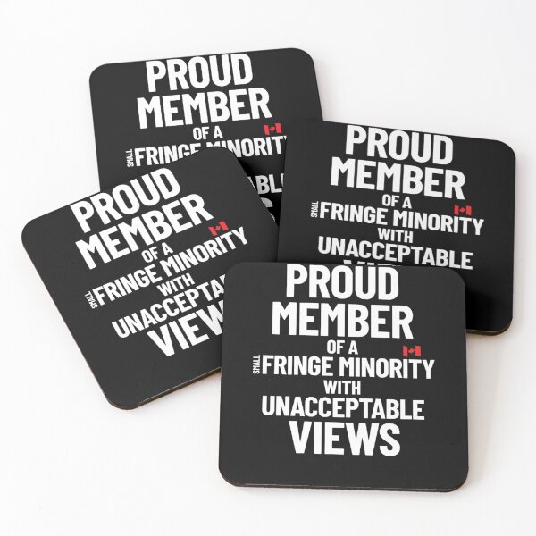 Item preview, Proud Member of Small Fringe Minority with Unacceptable Views, Truckers for freedom, freedom convoy, designed and sold by LauriMcrobert.