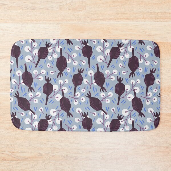 Item preview, Rose hip on blue designed and sold by NataKutyavina.