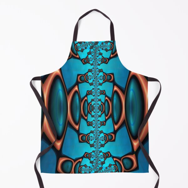 Item preview, Teal and Orange Fractal Fifty Six designed and sold by Elisabeth Lucas.