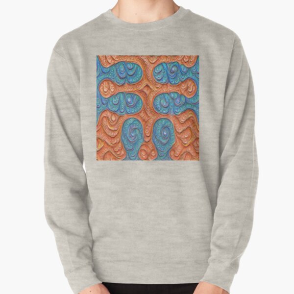 No person #DeepDream #Art Pullover Sweatshirt