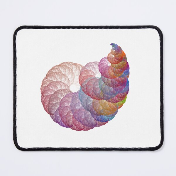 Item preview, Fractal spiral rainbow abstraction designed and sold by Julia Faranchuk.