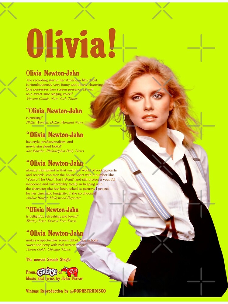 "Olivia NewtonJohn John Travolta Grease reviews Hopelessly
