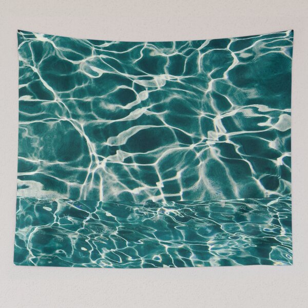 Item preview, Wave Summer Vibes Blue - Pattern designed and sold by art-and-sticker.