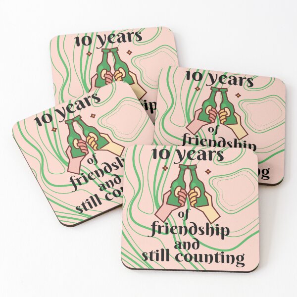 Item preview, Saludos a la celebración de diez años de amistad designed and sold by Yaatra.