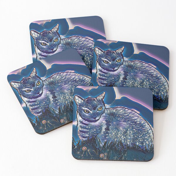 Item preview, Cat in moonlight designed and sold by Jacinta hunt.