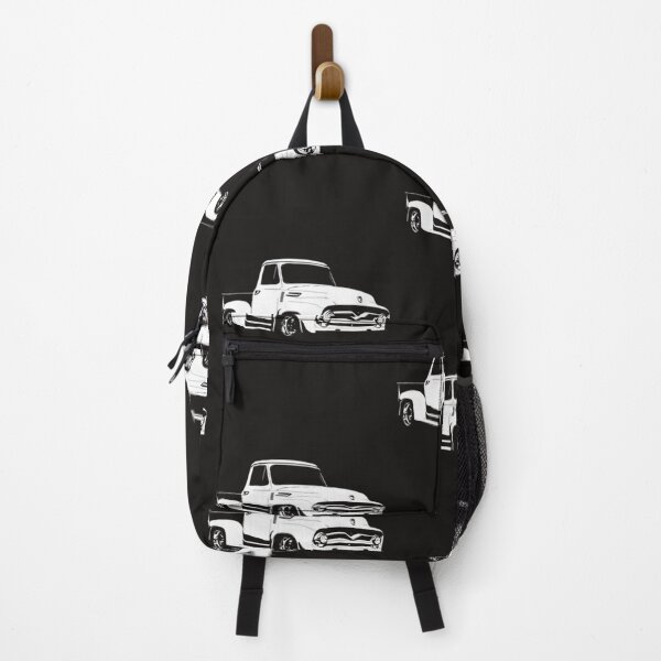 Item preview, Ford F 100 1955 Ford F-100 - stylized white on dark background designed and sold by Torque6699.