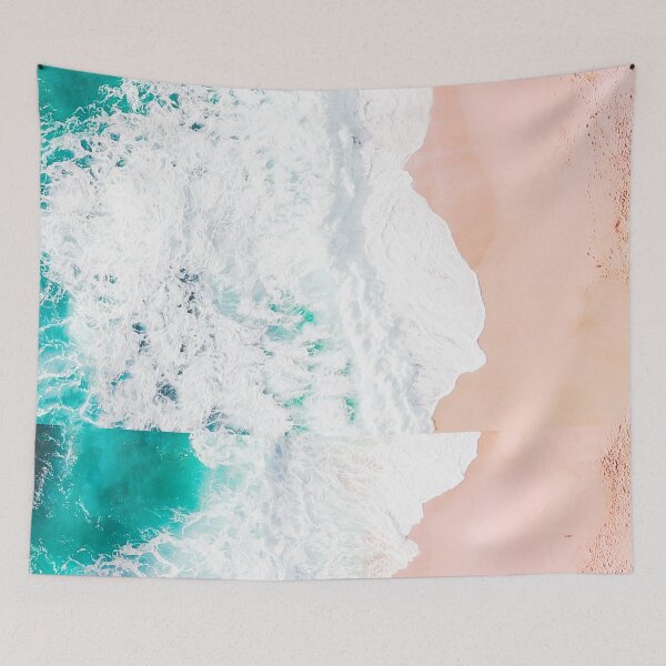 Item preview, Copy of Wave Summer Vibes Blue - Pattern designed and sold by art-and-sticker.