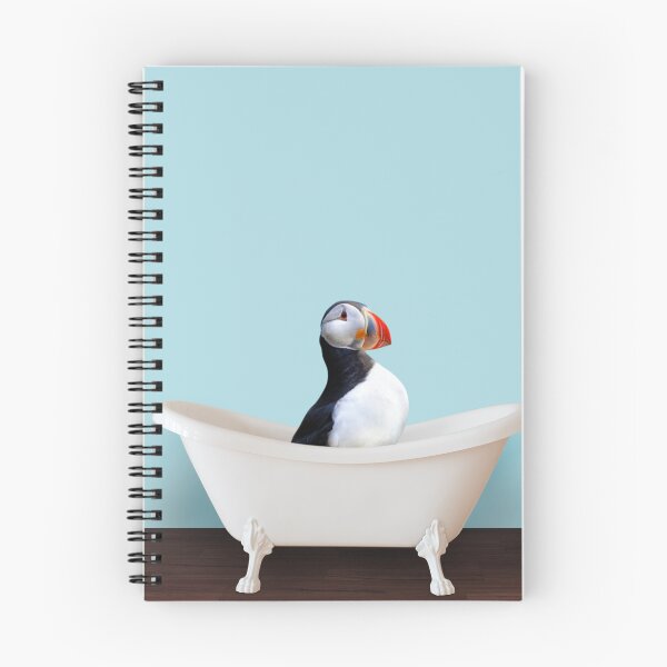 Item preview, Playing Puffin in bathtub designed and sold by ESCAPZ.
