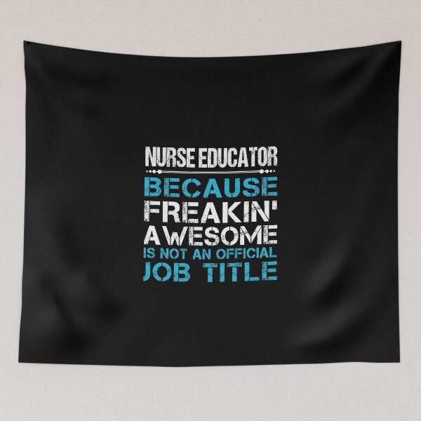 Item preview, Nurse Educator T Shirt - Freaking Awesome Job Gift Item Tee designed and sold by oetate4774.